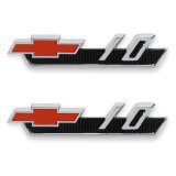 Brothers Trucks Emblems 04-565 Emblem, 1962 C/K 10 Fender Emblem Pair thumbnail 3