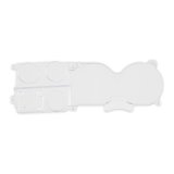 Brothers Trucks Gauge Lenses 05-214 1981-1987 C/K CLSTR LENS W/ GAGE W/ CLCK thumbnail 4