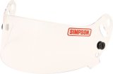 Simpson Replacement Helmet Shields 84300A Shield, Clear, Carbon Devil Ray, Devil Ray Composite, Each thumbnail 2