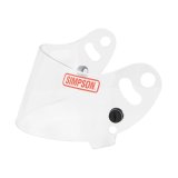 Simpson Replacement Helmet Shields 84300A Shield, Clear, Carbon Devil Ray, Devil Ray Composite, Each thumbnail 3