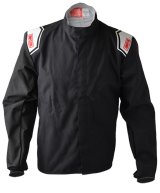 Simpson Apex Kart Racing Jackets 102182 Race Jacket, Apex, Junior, One Layer, Polyester, Carbonx Sleeves, Black, Youth Small, Each thumbnail 1