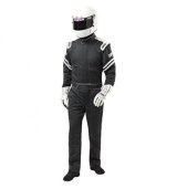 Simpson Legend II Series Racing Suits L202371 Driving Suit, One-Piece, Double Layer, Cotton, Black, Large, Each thumbnail 1
