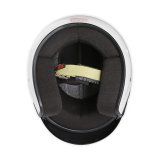 Simpson Cruiser 2.0 Helmets 7320001 Helmet, 2.0, Open Face, White, Gloss Finish, Snell SA2020, X-Small, Each thumbnail 2