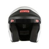 Simpson Cruiser 2.0 Helmets 7320001 Helmet, 2.0, Open Face, White, Gloss Finish, Snell SA2020, X-Small, Each thumbnail 3