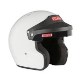 Simpson Cruiser 2.0 Helmets 7320001 Helmet, 2.0, Open Face, White, Gloss Finish, Snell SA2020, X-Small, Each thumbnail 5