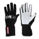 Simpson Super Sport Gloves SSYK Driving Gloves, Sport, Double Layer, Nomex®, Red, SFI 3.3/1, 2X-Small, Pair thumbnail 2