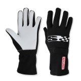 Simpson Super Sport Gloves SSYK Driving Gloves, Sport, Double Layer, Nomex®, Red, SFI 3.3/1, 2X-Small, Pair thumbnail 3