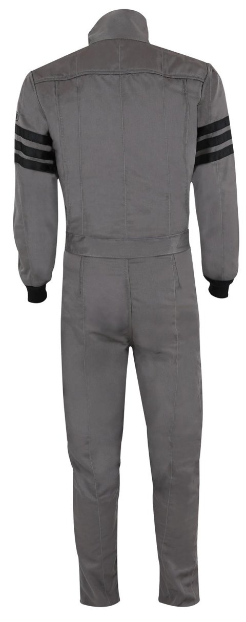 Simpson Racing Classic SFI-5 Driving Suits C405511 Suits, SFI, Men's 2X- Large, Two Layer, One-Piece, Nomex, Gray, SFI 3.2A/15, Each thumbnail 2