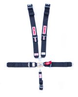 Simpson Latch & Link 5-Point Harness 29063BK Harness, Complete, Latch, Individual-Type, Bolt-In, Floor Mount, Black, Each thumbnail 3