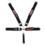 Simpson Latch & Link 5-Point Harness 29063BK Harness, Complete, Latch, Individual-Type, Bolt-In, Floor Mount, Black, Each thumbnail 4