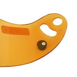 Simpson Replacement Helmet Shields 84304A Shield, Amber, Carbon Devil Ray, Devil Ray Composite, Each thumbnail 2