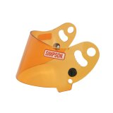 Simpson Replacement Helmet Shields 84304A Shield, Amber, Carbon Devil Ray, Devil Ray Composite, Each thumbnail 3