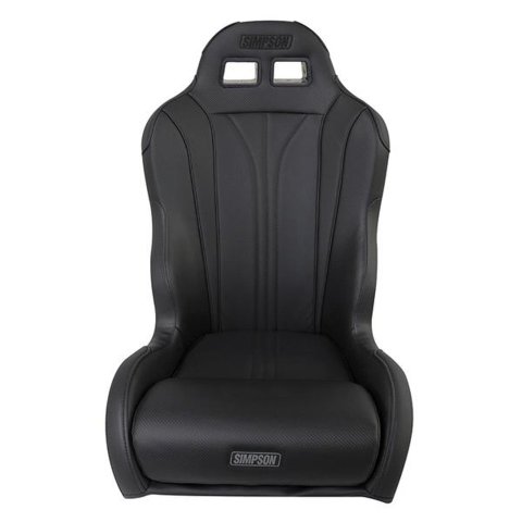 Simpson Vortex Rally UTV and Off-Road Seats 104-304 Powersports Seats, Seats, Front Bucket, Vinyl, Black/Black, Mounts Are Not Included, Each