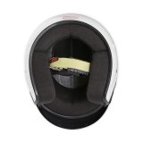 Simpson Cruiser 2.0 Helmets 7320041 Helmet, 2.0, Open Face, White, Gloss Finish, Snell SA2020, X-Large, Each thumbnail 2