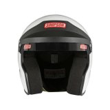 Simpson Cruiser 2.0 Helmets 7320041 Helmet, 2.0, Open Face, White, Gloss Finish, Snell SA2020, X-Large, Each thumbnail 3