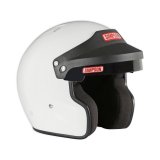 Simpson Cruiser 2.0 Helmets 7320041 Helmet, 2.0, Open Face, White, Gloss Finish, Snell SA2020, X-Large, Each thumbnail 5