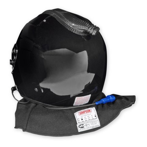 Simpson Desert Devil 3.0 Helmets 7890042 Helmets, 3.0, Composite, Full Face, Black Gloss, SFI 3.5/5, X-Large, Each