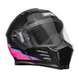 Simpson MOD Bandit USA Radical Series Helmets M59282MD Helmet, Mod Radical, Modular, Black, Pink, Blue, DOT/ECE Approved, Medium, Each thumbnail 1