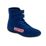 Simpson High Top Driving Shoes 28120BL HIGH TOP SHOE BLUE, 12 thumbnail 4