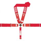 Simpson Camlock 5-Point Harness 29116P Harness, Complete, Camlock, U-Type Shoulder, Wraparound, Roll Bar Mount, Platinum, Each thumbnail 3