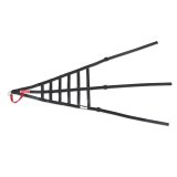 Simpson C5R Driver Window Nets DNC5RLP Net, Left Side, Triangle, Ribbon Style, Polypropylene, Black, SFI 37.1, Each thumbnail 5