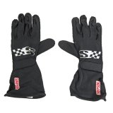 Simpson Super Sport Gloves SSTK Driving Gloves, Sport, Double Layer, Nomex®, Red, SFI 3.3/1, X-Small, Pair thumbnail 1