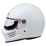 Simpson Bandit Series Helmets 7200021 Helmet, Bandit, Full Face, White, Gloss Finish, Snell SA2020, Medium, Each thumbnail 2