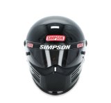 Simpson SA2020 Super Bandit Series Helmets 7210032 Helmet, Bandit, Full Face, Gloss Black, Snell SA2020, Large, Each thumbnail 3