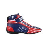 Simpson DNA X2 Driving Shoes DX2100P Shoes, X2, Mid-top, Nomex® Liner, Leather Outer, Patriot, SFI 3.3/5, US Mens Size 10, Pair thumbnail 4