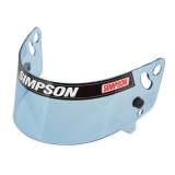 Simpson Replacement Helmet Shields 1019-17 Shield, Speedway Shart Series, HI-DEF Blue, Each thumbnail 1