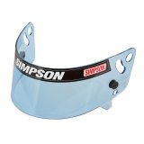 Simpson Replacement Helmet Shields 1019-17 Shield, Speedway Shart Series, HI-DEF Blue, Each thumbnail 3