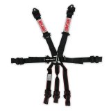 Simpson Double Pull Down Latch and Link SFI 7-Point Harness 12LD7WC Harness, Complete, Latch. 7 Point, 2.00 Should Belt, 2.00 Lap Belt, Individual-Type, Clip-In, Floor/Roll Bar Mount, Black, Each thumbnail 7