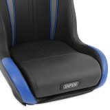 Simpson Vortex II Off-Road Suspension Seats S104-307 Powersports Seats, Offroad, Suspension, Vinyl, Black/Blue/Gray, Each thumbnail 2