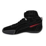 Simpson Racing Turbine Driving Shoes TU120BK Shoes, Turbine, High-Top, Nomex, Suede, Black, SFI 3.3/5, Men's Size 12, Pair thumbnail 5