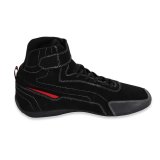 Simpson Racing Turbine Driving Shoes TU120BK Shoes, Turbine, High-Top, Nomex, Suede, Black, SFI 3.3/5, Men's Size 12, Pair thumbnail 6