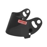 Simpson Replacement Helmet Shields 84301A Shield, Dark Smoke, Carbon Devil Ray, Devil Ray Composite, Each thumbnail 8