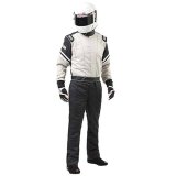 Simpson Legend II Series Racing Suits L205471 Driving Suit, One-Piece, Double Layer, Cotton, Black/Gray, X-Large, Each thumbnail 1