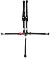 Simpson D3 Off-Road 5-Point Harness 3B22PIKX Racing Harness, Restraint System, 5-point, Latch, Pull Down, Polyester, Black, Shoulder Pads, 55 in. Length, Each thumbnail 2