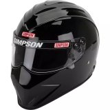 Simpson SA2020 Diamondback Series Helmets 7297582 Helmet, Diamondback, Full Face, Gloss Black, Snell SA2020, X-Large, Each thumbnail 1