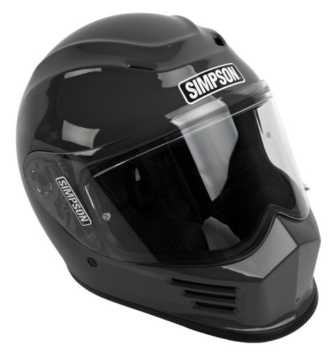 Simpson Speed Bandit Series Helmets SPBS4 Helmet, Bandit, Full Face, Gray, Armor, Gloss Finish, Small, Each thumbnail 1