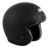 Simpson Chopper Series Helmets CHOP3SM Helmet, Series, Open Face, Black, Matte, DOT-Approved, Small, Each thumbnail 3