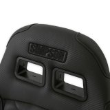 Simpson Vortex II Off-Road Suspension Seats S104-304 Powersports Seats, Offroad, Suspension, Vinyl, Black/Black, Each thumbnail 1