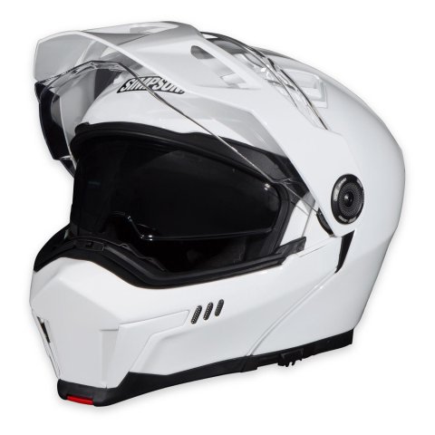 Simpson Journey Bandit Helmets JB1LG Helmets, Bandit, Modular, Gloss White, DOT/ECE-Approved, Large, Each