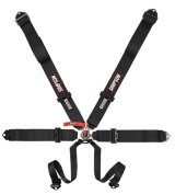 Simpson Black Series 5-Point Harness 29110BKR1X Harness, Complete, Camlock, Individual-Type, Bolt-In, Floor Mount, Black, Hardware, Each thumbnail 3