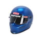 Simpson SA2020 Super Bandit Series Helmets 7210045 Helmet, Bandit, Full Face, Gloss Blue, Snell SA2020, X-Large, Each thumbnail 3