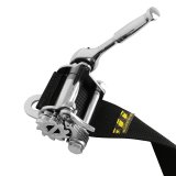 Simpson Ratchet 5-Point Harness SB51204-2IN Harness, Complete, Latch, Individual-Type, Ratchet, Bolt-In, Floor/Roll Bar Mount, 2 in., Black, Each thumbnail 3