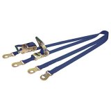 Simpson Ratchet Tie-Downs 35007BL Tie Downs Ratcheting 2" Wide 8` Long, Pair, Blue thumbnail 1