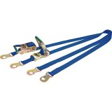Simpson Ratchet Tie-Downs 35007BL Tie Downs Ratcheting 2" Wide 8` Long, Pair, Blue thumbnail 2