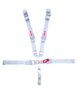 Simpson Latch & Link 5-Point Harness 29064P Harness, Complete, Latch, Individual-Type, Wraparound, Roll Bar Mount, Platinum, Each thumbnail 2