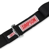 Simpson Racing Harnesses 29066BK 5 POINT L & L 55" SPRINT W/A PULL DOWN IND. HARNESS, BLACK thumbnail 1